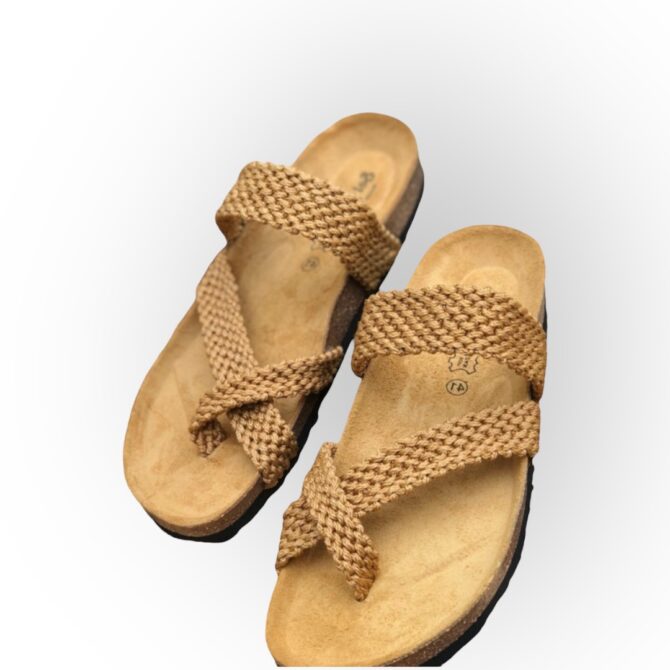 Macrame Sandals Unisex (Light Brown)