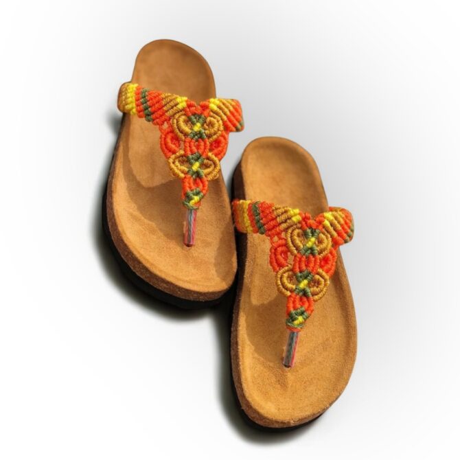 Macrame African Styled Slipper