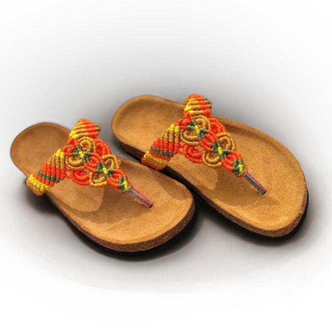 Macrame African Styled Slipper